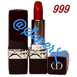 2/$25 NEW Dior Rouge Lipstick 999 Iconic Red Lip